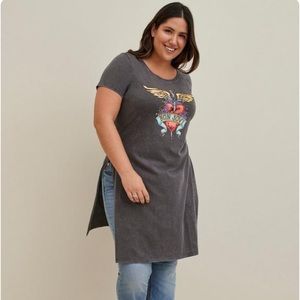 Bon Jovi Split Tunic